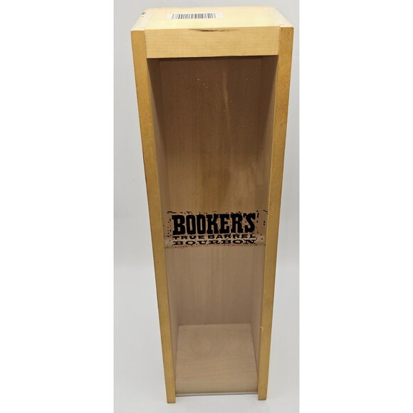 Bookers True Barrel Bouron Highest Grade Bourbon Wooden Container - Picture 6 of 8